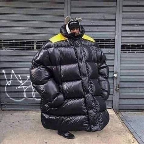 oversized jacket meme